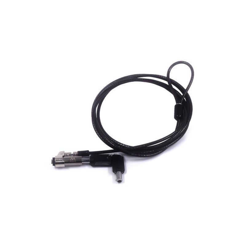 Ewent EW1239 cable antirrobo Negro 1,8 m