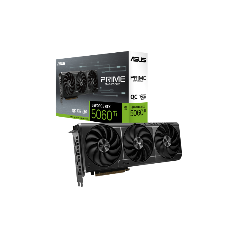 ASUS Prime -RTX5060TI-O16G NVIDIA GeForce RTX 5060 Ti 16 GB GDDR7
