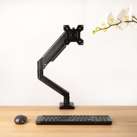 TooQ DB1334TNR-B soporte para monitor 86,4 cm (34″) Escritorio Negro