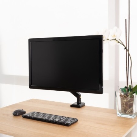 TooQ DB1334TNR-B soporte para monitor 86,4 cm (34″) Escritorio Negro
