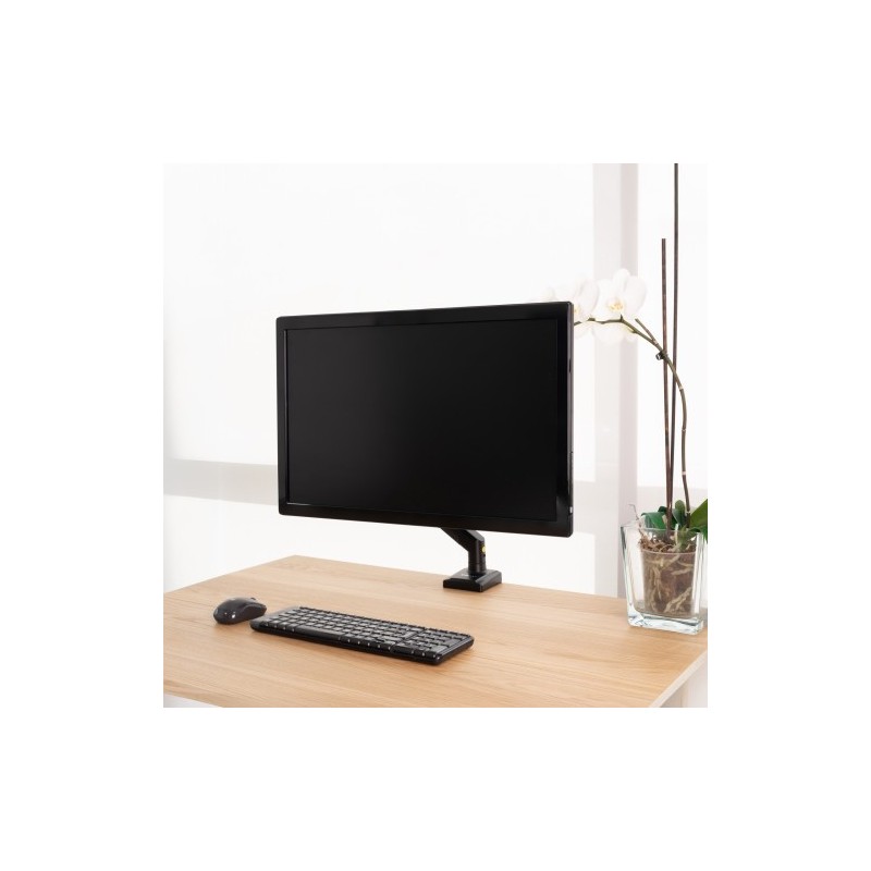 TooQ DB1334TNR-B soporte para monitor 86,4 cm (34″) Escritorio Negro