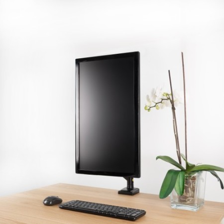 TooQ DB1334TNR-B soporte para monitor 86,4 cm (34″) Escritorio Negro