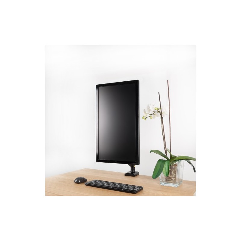 TooQ DB1334TNR-B soporte para monitor 86,4 cm (34″) Escritorio Negro