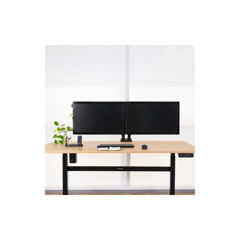 TooQ DB1434TNR-B soporte para monitor 86,4 cm (34″) Escritorio Negro