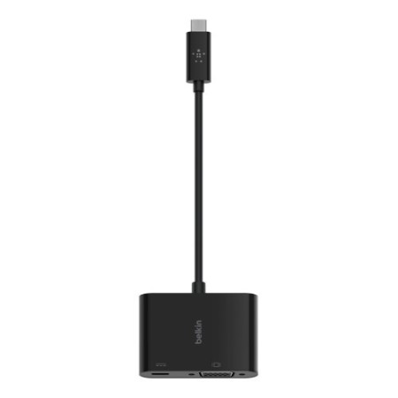 Belkin AVC001BTBK base para portátil y replicador de puertos USB 3.2 Gen 1 (3.1 Gen 1) Type-C Negro