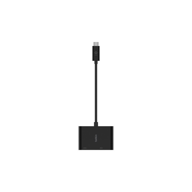 Belkin AVC001BTBK base para portátil y replicador de puertos USB 3.2 Gen 1 (3.1 Gen 1) Type-C Negro