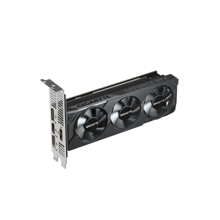 GIGABYTE GeForce RTX 5060 OC Low Profile 8G Tarjeta Gráfica - 8GB GDDR7, 128bit, PCI-E 5.0, 2512 MHz Frecuencia del núcleo, 3 x 