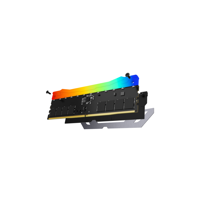 MEMORIA KINGSTON 24GB 8400MT/S DDR5 CL40 CUDIMM FURY RENEGADE RGB SILVER XMP - KF584CU40RSA-24
