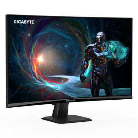 GIGABYTE GS27QCA 27″ Monitor Curvo para Gaming QHD - 2560 x 1440, 180Hz, 1ms, 250 cd/m², FreeSync, HDR Ready, HDMI 2.0, DisplayP