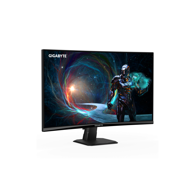 GIGABYTE GS27QCA 27″ Monitor Curvo para Gaming QHD - 2560 x 1440, 180Hz, 1ms, 250 cd/m², FreeSync, HDR Ready, HDMI 2.0, DisplayP