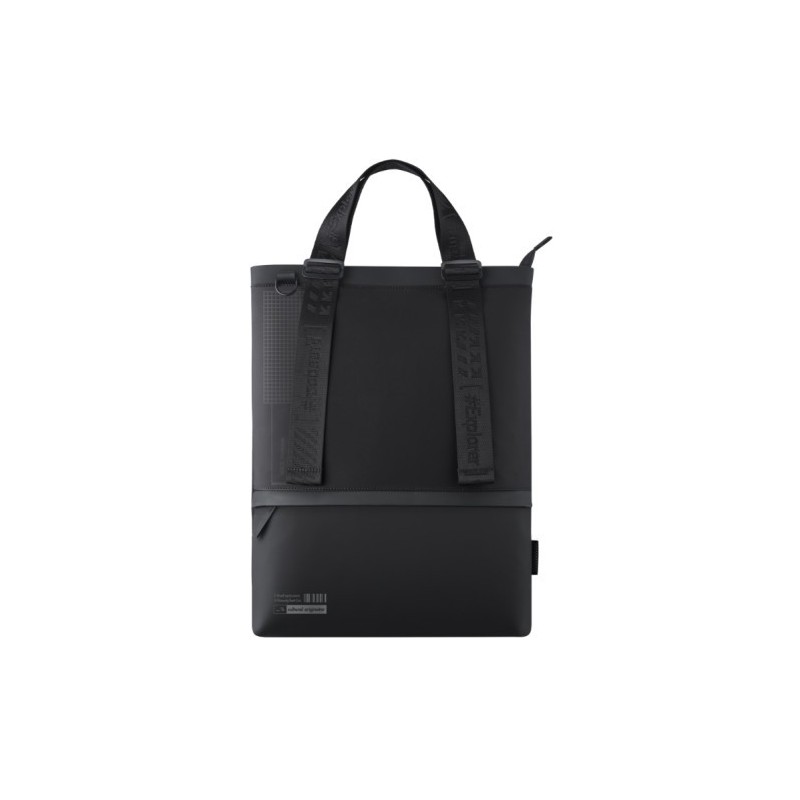 ASUS Vivobook 3-in-1 Bag mochila Mochila de senderismo Negro Cuero, Poliéster
