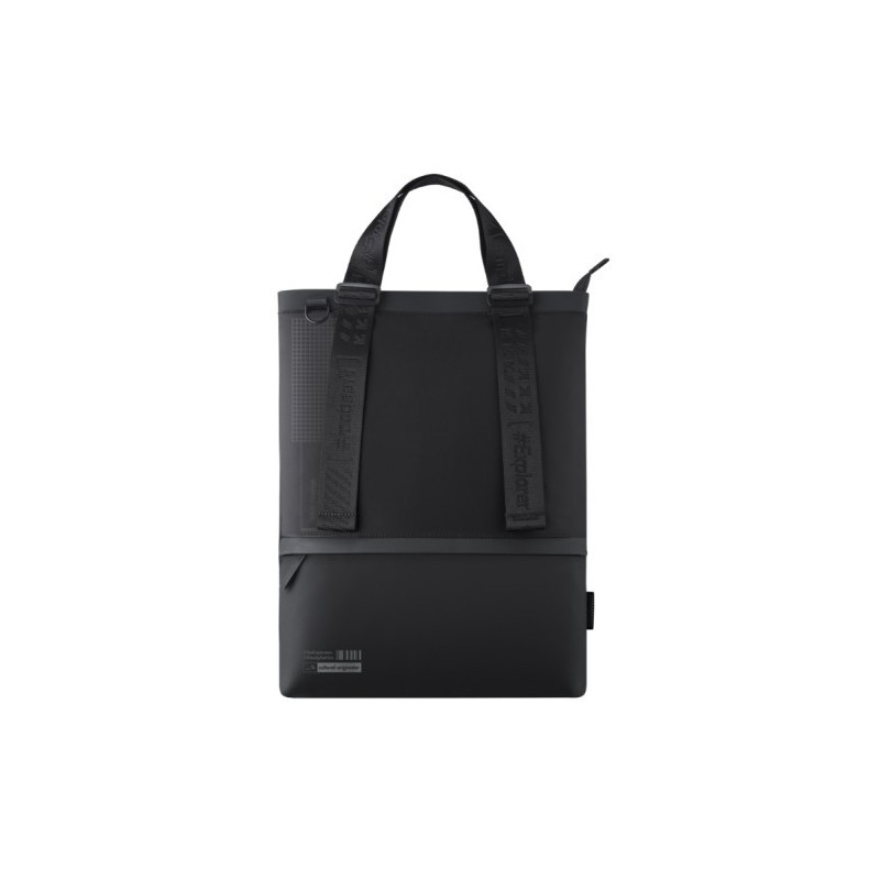 ASUS Vivobook 3-in-1 Bag mochila Mochila de senderismo Negro Cuero, Poliéster