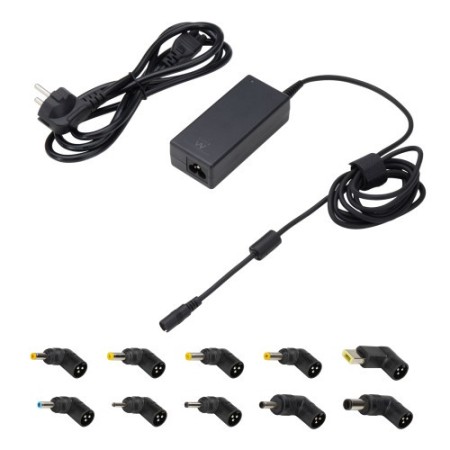 Ewent EW3968 adaptador e inversor de corriente Interior 655 W Negro