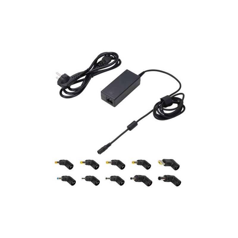 Ewent EW3968 adaptador e inversor de corriente Interior 655 W Negro