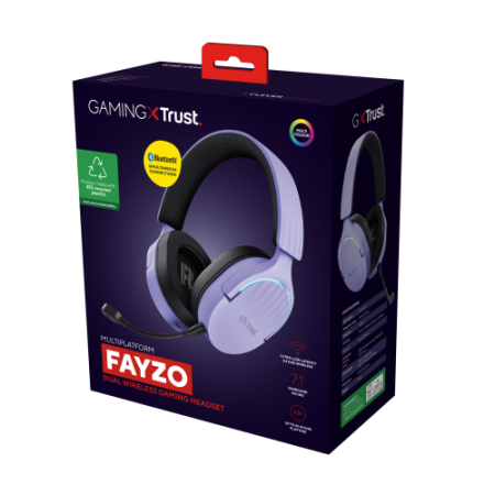 GXT491P FAYZO WIRELESS HEADSET PURPLE