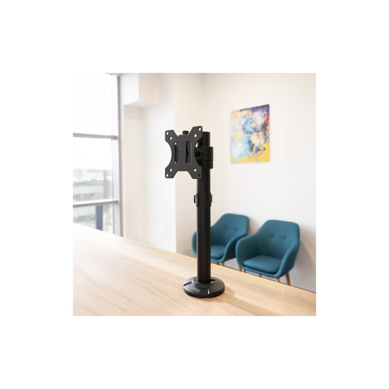 TooQ Soporte de Mesa para Pantallas 17″-32″, Color Negro