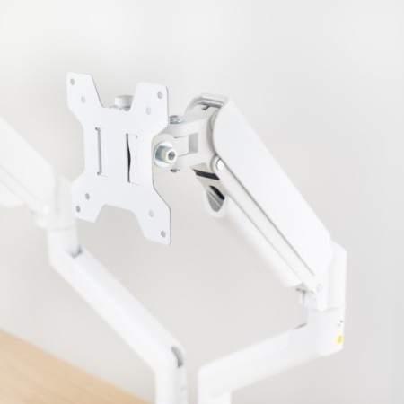 TooQ DB1434TNR-W soporte para monitor 86,4 cm (34″) Escritorio Blanco