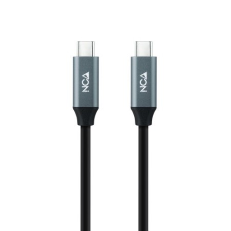 Nanocable Cable USB 3.2 Gen2x2 20Gbps 5A/100W 4K/60Hz USB-C/M-USB-C/M, 2 m