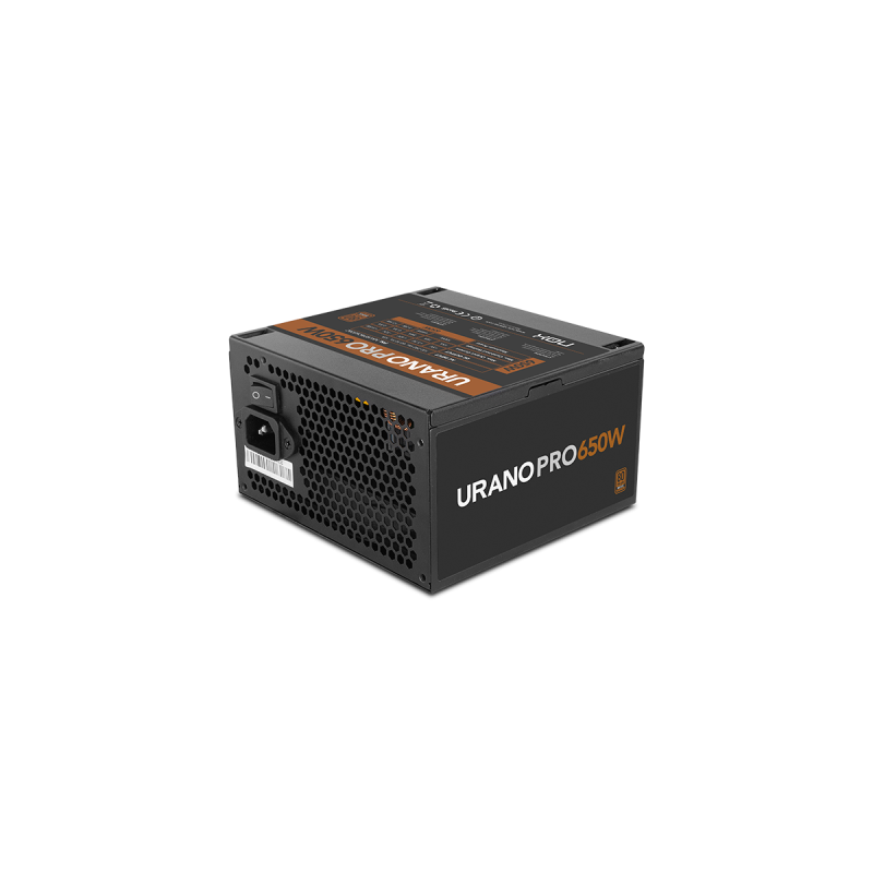 NOX Urano PRO 650W Bronze unidad de fuente de alimentación ATX Negro