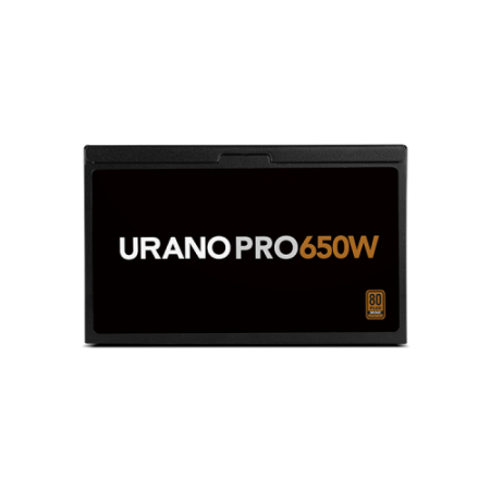NOX Urano PRO 650W Bronze unidad de fuente de alimentación ATX Negro