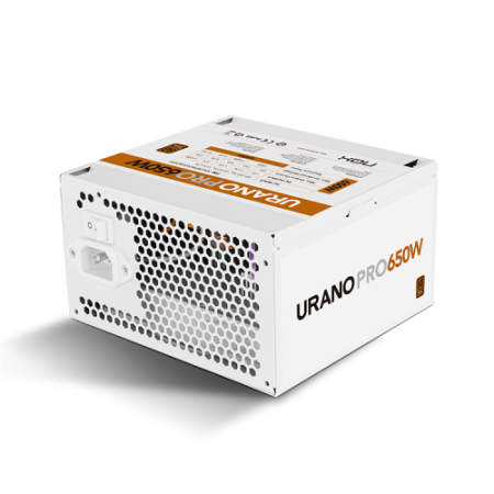 NOX Urano PRO White 650W Bronze unidad de fuente de alimentación ATX Blanco