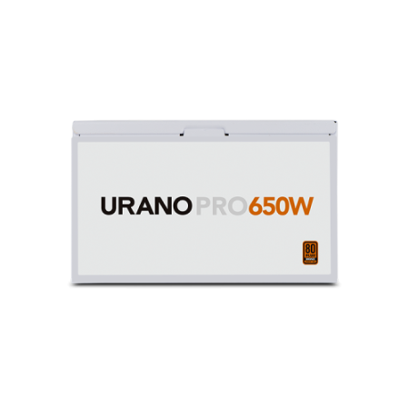NOX Urano PRO White 650W Bronze unidad de fuente de alimentación ATX Blanco