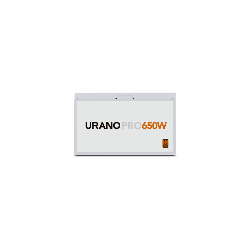 NOX Urano PRO White 650W Bronze unidad de fuente de alimentación ATX Blanco