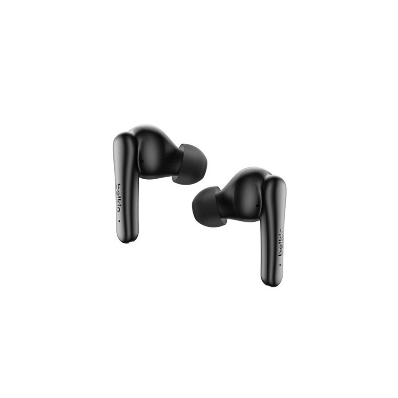Belkin SoundForm Rhythm Auriculares Inalámbrico y alámbrico Dentro de oído Llamadas/Música USB Tipo C Bluetooth Negro