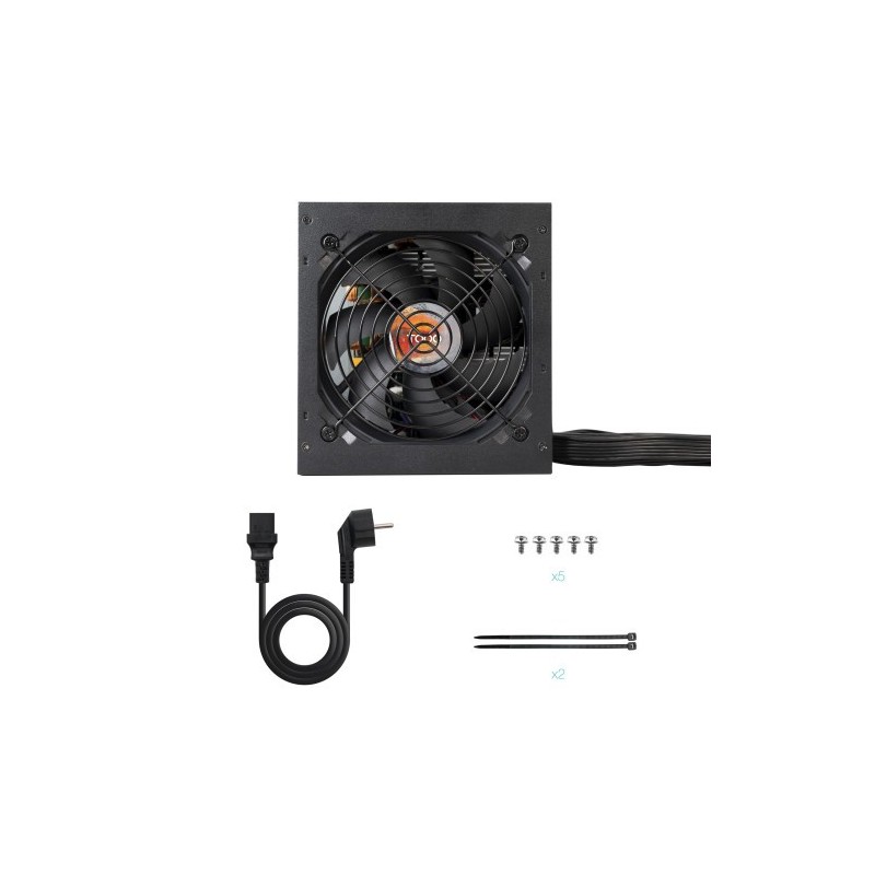 TooQ Fuente de Alimentación ATX 650W APFC 80Plus Bronze