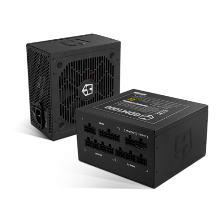 NOX Hummer GDM 1000W GOLD unidad de fuente de alimentación 20+4 pin ATX ATX Negro