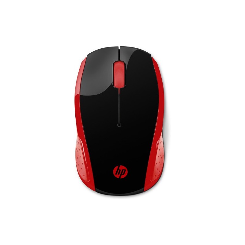 HP Ratón inalámbrico 200 (Rojo imperial)