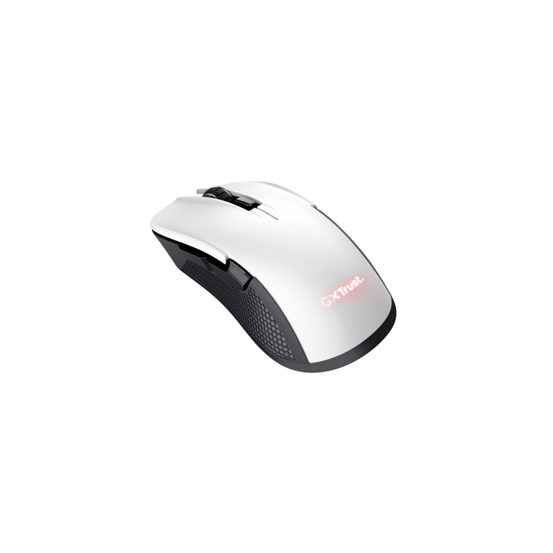 Trust GXT 923W YBAR ratón Juego mano derecha RF inalámbrico Óptico 7200 DPI