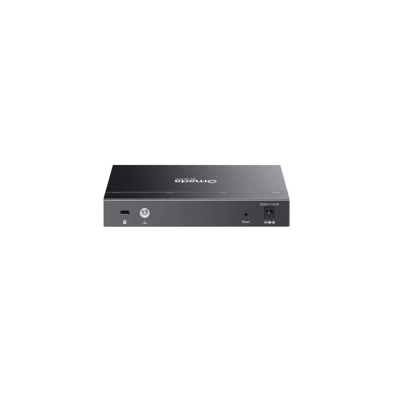 TP-Link Omada ES208GP switch Gestionado L2 Gigabit Ethernet (10/100/1000) Energía sobre Ethernet (PoE) DIN rail Negro