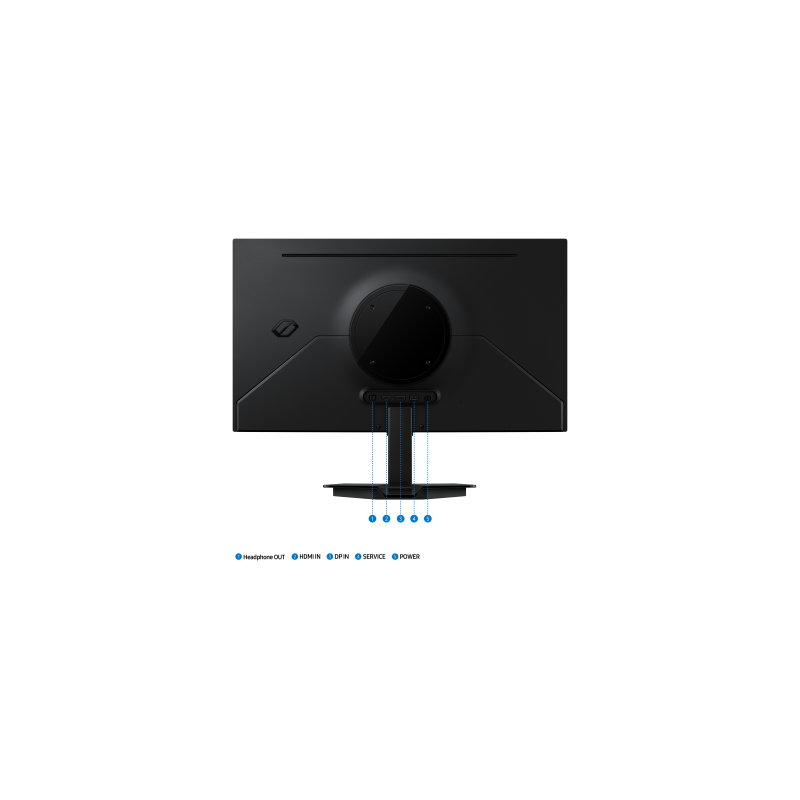 MONITOR SAMSUNG, 27 PULGADAS, G50F, 68,6 CM, 2560 X 1440 PIXELES, QUAD HD, OLED, 0,03 MS, NEGRO