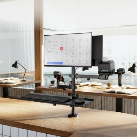 TOOQ SOPORTE MESA TPV/IMPRESORA/PANTALLAS/TERMINAL/TECL