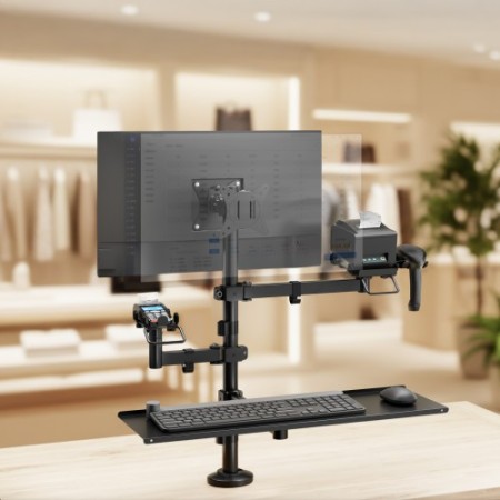 TOOQ SOPORTE MESA TPV/IMPRESORA/PANTALLAS/TERMINAL/TECL