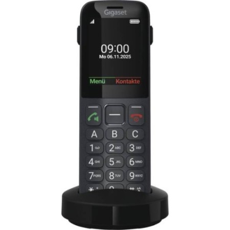 Gigaset Comfort 600 SIM 6,1 cm (2.4″) 118 g Negro, Gris