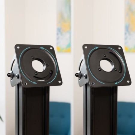 TOOQ SOPORTE MESA MARCO ANTIRROBO TABLET, NEGRO