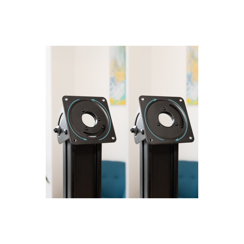 TOOQ SOPORTE MESA MARCO ANTIRROBO TABLET, NEGRO
