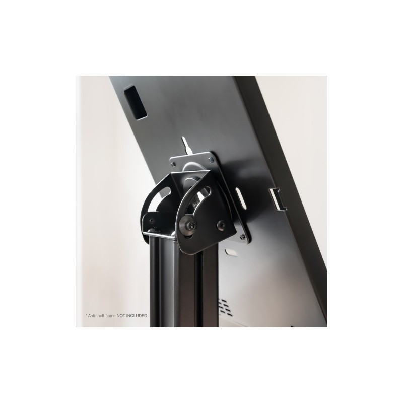 TOOQ SOPORTE MESA MARCO ANTIRROBO TABLET, NEGRO