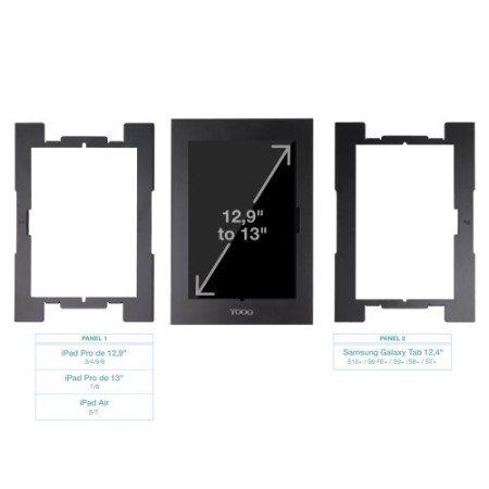 TOOQ MARCO ANTIRROBO TABLET 12,4-13″, NEGRO
