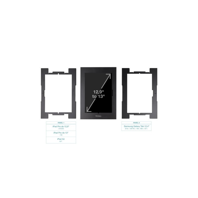 TOOQ MARCO ANTIRROBO TABLET 12,4-13″, NEGRO