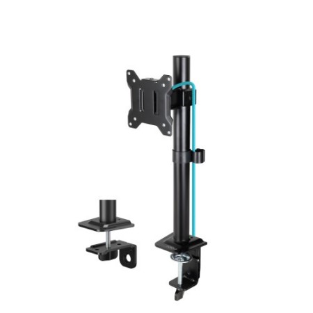 TOOQ SOPORTE MESA PANTALLA GIRA INCLI ROTA 17-32,NEGRO