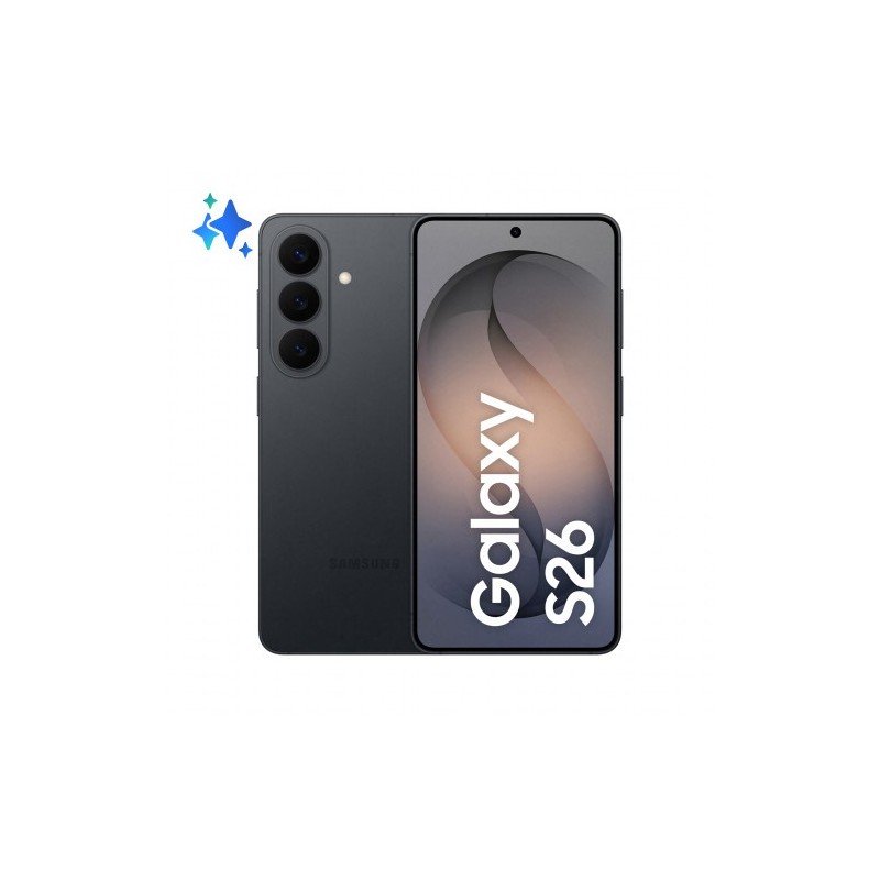 Samsung Galaxy S26 16 cm (6.3″) SIM doble Android 16.0 5G USB Tipo C 12 GB 256 GB 4300 mAh Negro