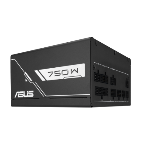 FUENTE ALIMENTACION ASUS PRIME-750G,PSU,750W,80PLUS GOLD,PFC,MB 24/20-PINX1,SATAX5,PCI-E 16-PINX1,PCI-E 8-PINX3,CPU 4+4-PINX2 (N