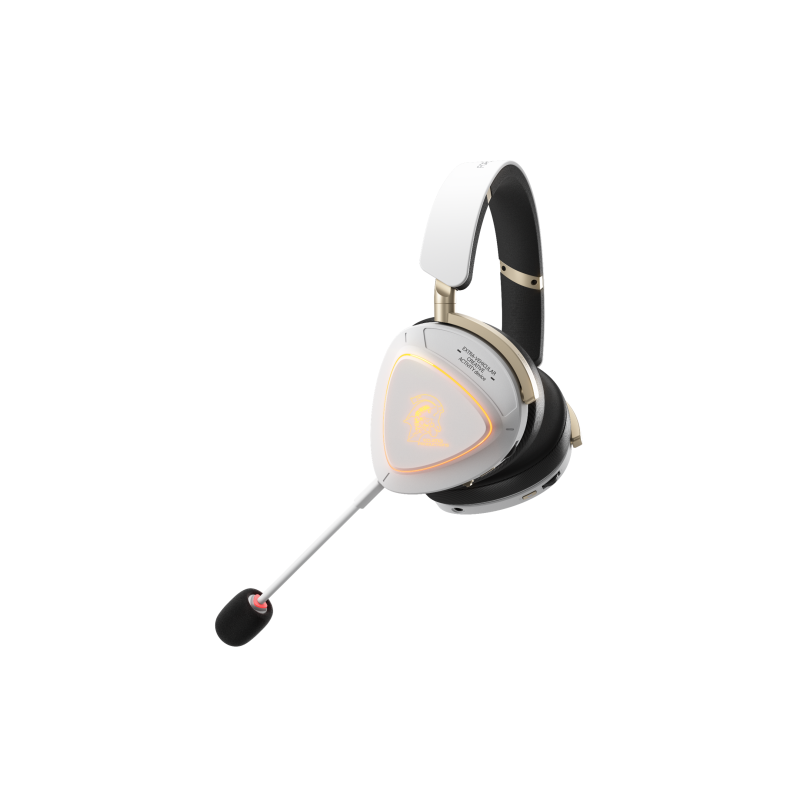 ASUS ROG Delta II-KJP Auriculares Inalámbrico y alámbrico Diadema Juego Bluetooth Negro, Blanco
