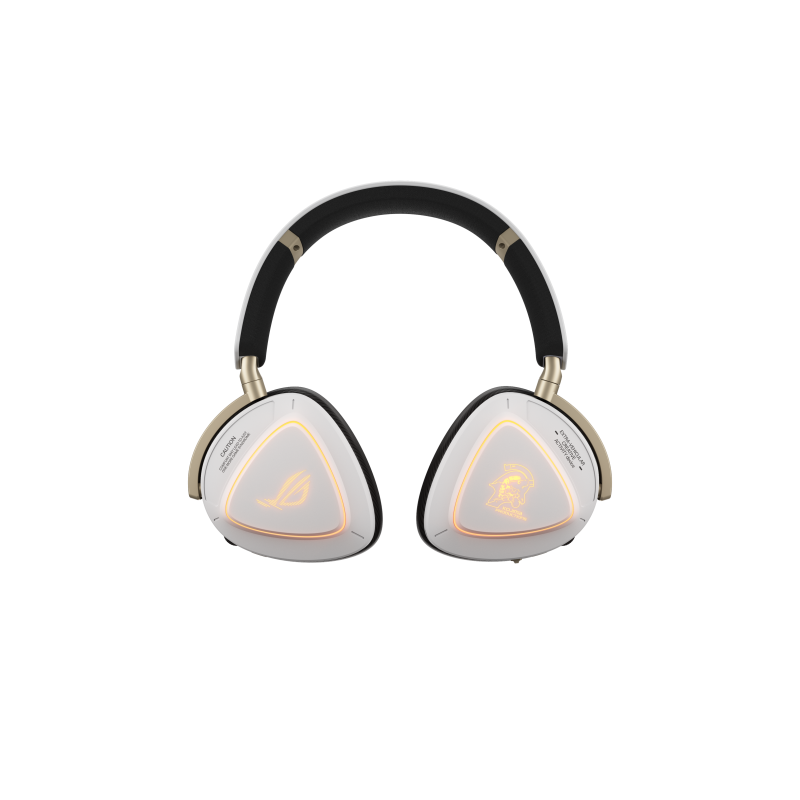 ASUS ROG Delta II-KJP Auriculares Inalámbrico y alámbrico Diadema Juego Bluetooth Negro, Blanco