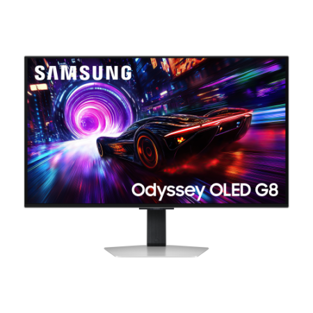 Samsung G81SF pantalla para PC 81,3 cm (32″) 3840 x 2160 Pixeles 4K Ultra HD OLED Plata