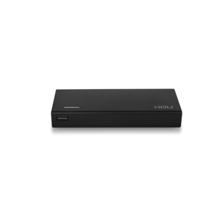 NOX NXPWR90NB adaptador e inversor de corriente Interior 90 W Negro