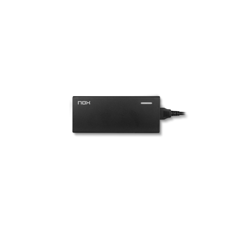NOX NXPWR90NB adaptador e inversor de corriente Interior 90 W Negro